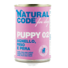 Natural Code 02 Puppy Jagnięcina, ryż, gruszka 400g mokra karma dla psa